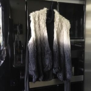 RABBIT FUR VEST / SWEATER